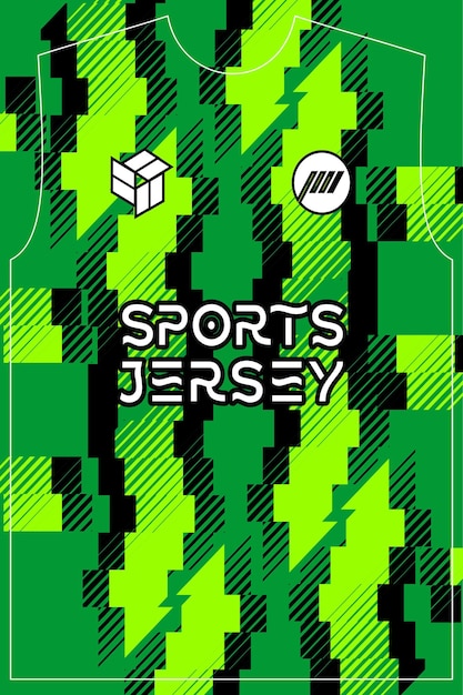 Diseño de camiseta Camiseta Patrón de fútbol Camiseta de fútbol camiseta Vector Deportes Patrón Futsal