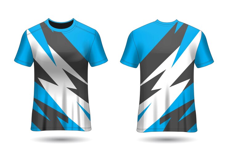 Diseño de camiseta de carreras deportivas para el vector de uniformes de equipo