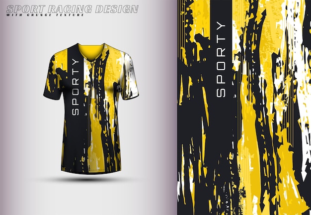 Diseño de camiseta de carreras frontal Diseño deportivo para vector de juego de camiseta de ciclismo de carreras