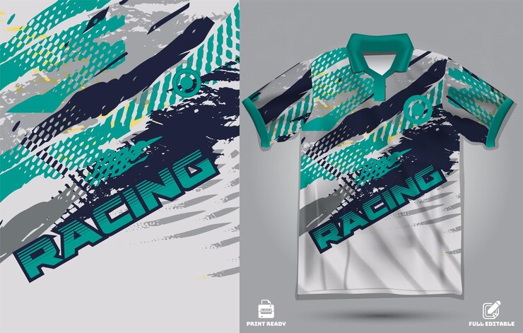 diseño de camiseta de carreras o diseño de camisa deportiva