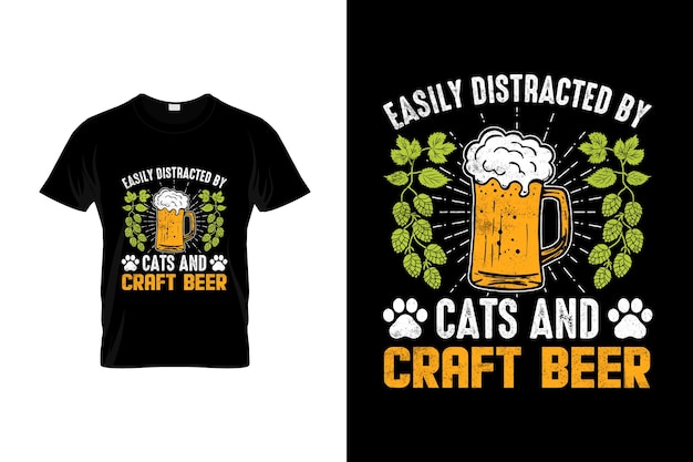 Diseño de camiseta de cerveza artesanal o diseño de póster de cerveza artesanal Cotizaciones de cerveza artesanal Tipografía de cerveza artesanal