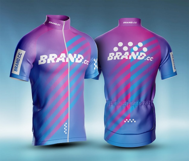 Diseño de la camiseta de ciclismo Diseño del camiseta deportivo