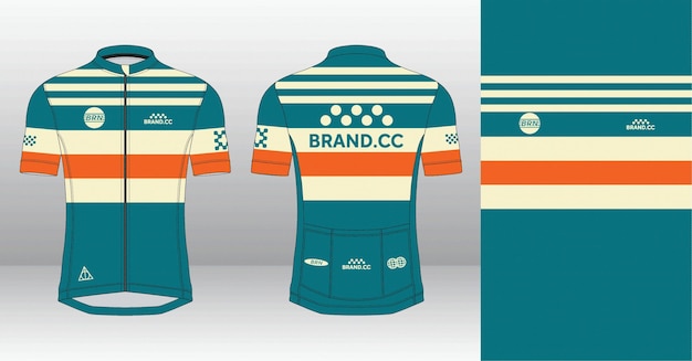 Diseño de la camiseta de ciclismo Diseño del camiseta deportivo