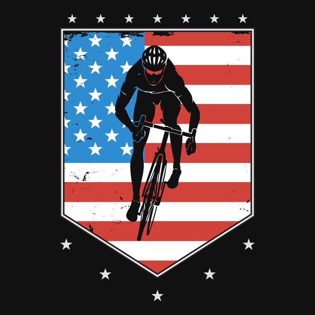 Diseño de camiseta de ciclista