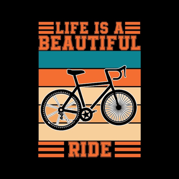 Diseño de camiseta de ciclo