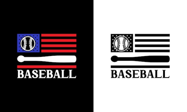 Diseño de camiseta de cita de béisbol, tipografía