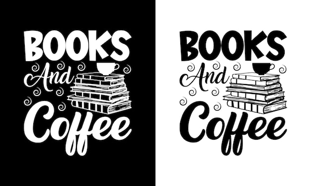 Diseño de camiseta de cita de café, tipografía