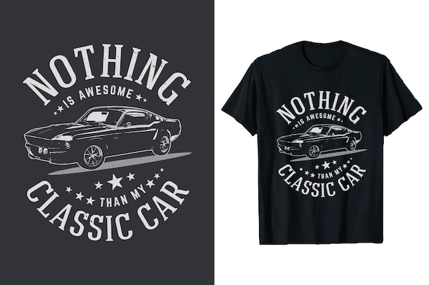 diseño de camiseta de coche clásico coches antiguos gráfico de camiseta vectorial coches retro gráfico de camiseta personalizada
