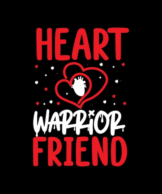 diseño de camiseta de conciencia de enfermedad cardíaca diseño de camiseta de citas de enfermedad cardíaca