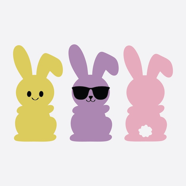 Diseño de camiseta de conejo Coquette de Pascua Diseño de conejo de conejo