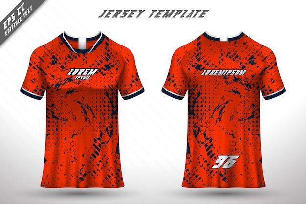 Diseño de camiseta delantera y trasera Diseño deportivo para maillot de juego de ciclismo de carreras