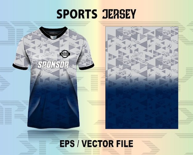 Diseño de camiseta deportiva adecuada para cricket, fútbol, béisbol, fútbol, bádminton, etc.