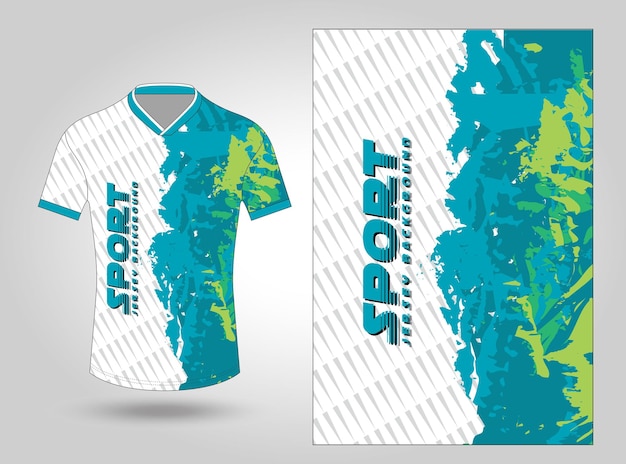 Vector diseño de camiseta deportiva fondo deportivo patrón de camiseta deportiva