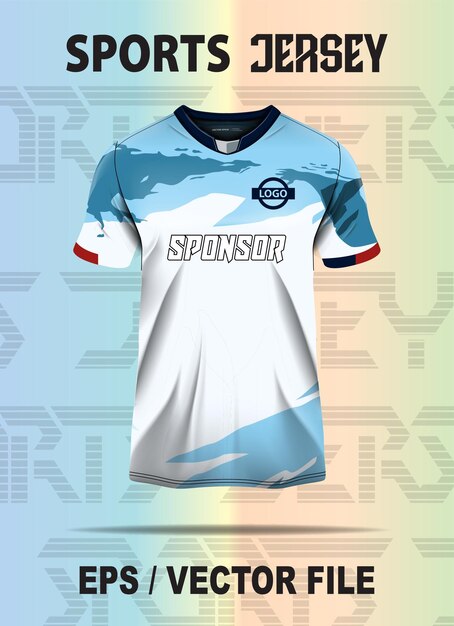 Diseño de camiseta deportiva para impresión de sublimación color cmyk adecuado para fútbol cricket fútbol bádminton