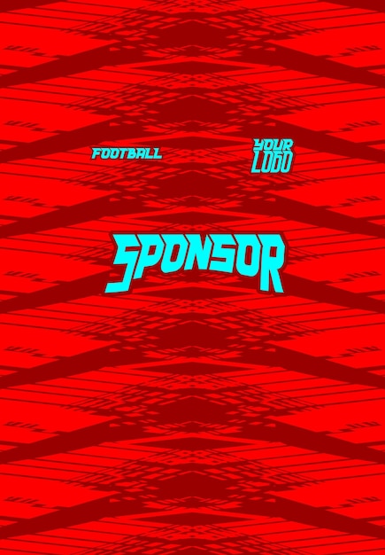 Diseño de camiseta deportiva lista para imprimir Camiseta de fútbol para sublimación