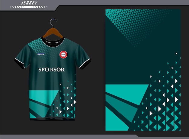 Diseño de camiseta deportiva lista para imprimir Camiseta de fútbol para sublimación