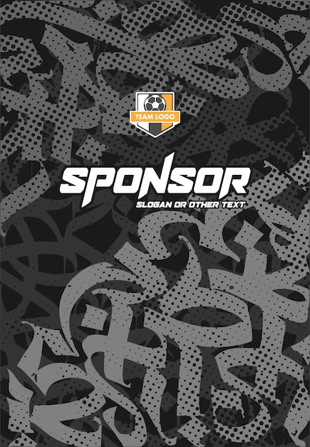 Diseño de camiseta deportiva lista para imprimir Camiseta de fútbol para sublimación