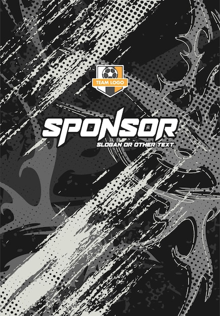 Diseño de camiseta deportiva lista para imprimir Camiseta de fútbol para sublimación