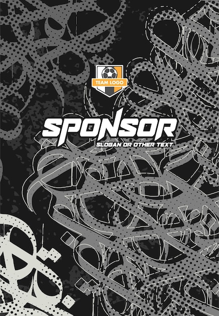 Diseño de camiseta deportiva lista para imprimir Camiseta de fútbol para sublimación