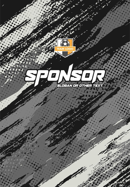 Diseño de camiseta deportiva lista para imprimir Camiseta de fútbol para sublimación
