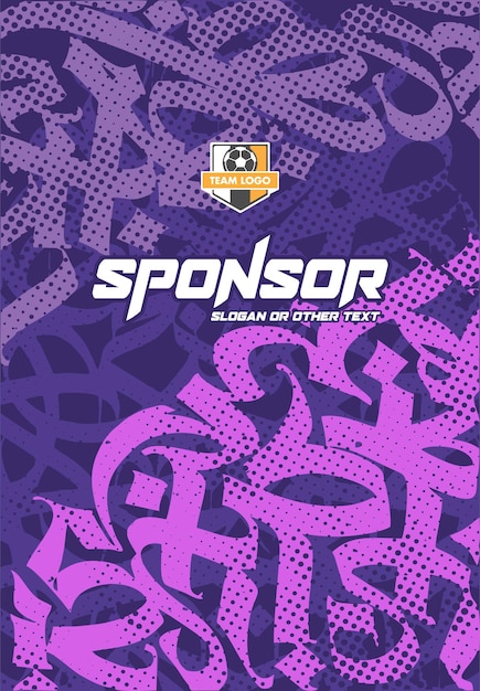 Diseño de camiseta deportiva lista para imprimir Camiseta de fútbol para sublimación