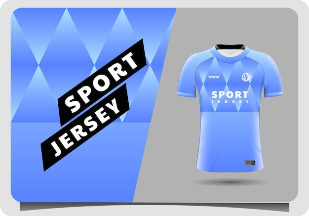 Vector diseño de camiseta deportiva de plantilla de jersey