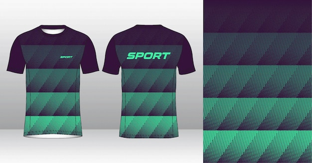 Diseño de camiseta deportiva para la sublimación personalizada