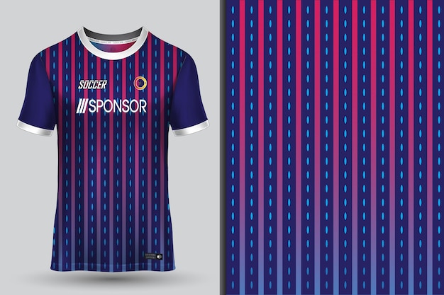 Diseño de camiseta deportiva para sublimación