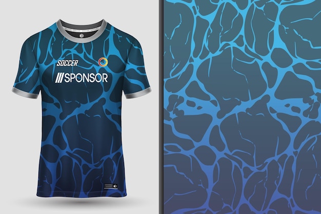 Diseño de camiseta deportiva para sublimación