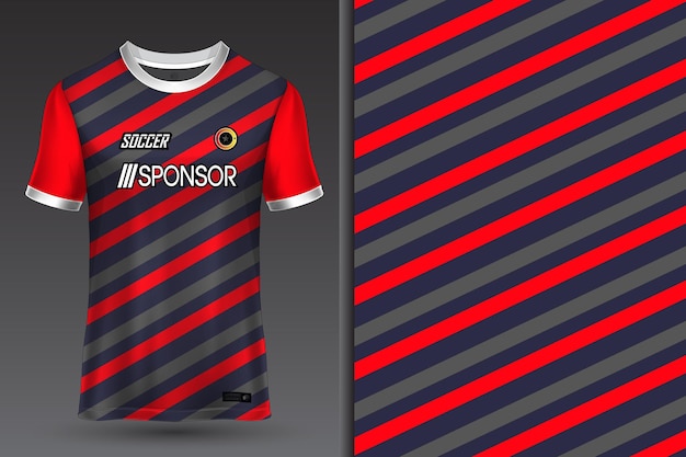 Diseño de camiseta deportiva para sublimación