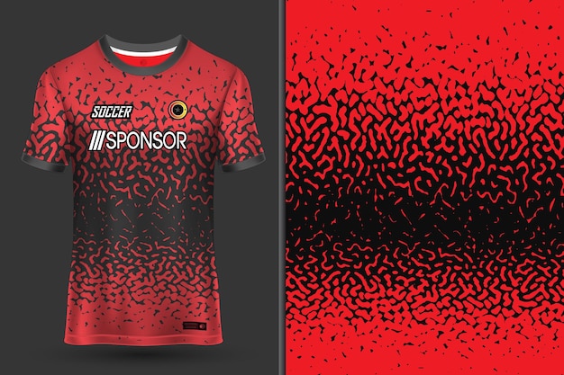 Diseño de camiseta deportiva para sublimación