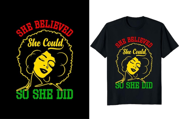 Diseño de camiseta del día del diecinueve