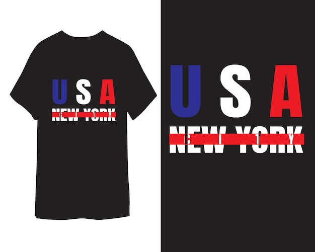 Diseño de camiseta del día de la independencia de EE. UU.