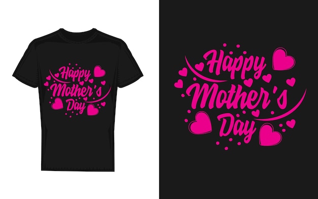 Diseño de camiseta del día de la madre.