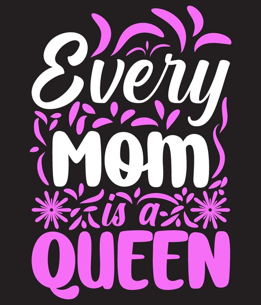 Diseño de camiseta para el Día de la Madre