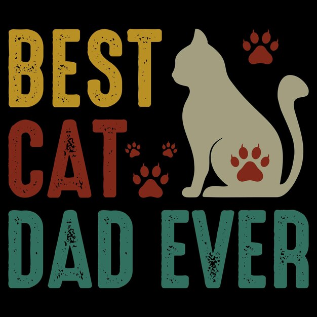 Diseño de camiseta del día del padre feliz día del padre tipografía vectorial citas de cumpleaños del padre