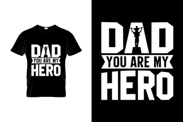 Diseño de camiseta del día del padre o diseño de póster del día del padre Citas divertidas del padre Tipografía del padre
