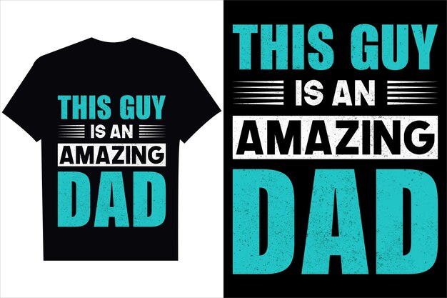 Diseño de camiseta del día del padre o diseño de póster del día del padre Citas divertidas del padre Tipografía del padre