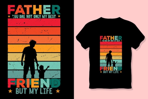 Diseño de camiseta para el día del padre.