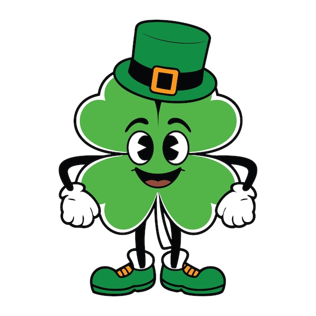 Diseño de camiseta de día de San Patricio de Shamrock camiseta gráfica de colores