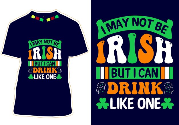 Diseño de camiseta del día de san patricio