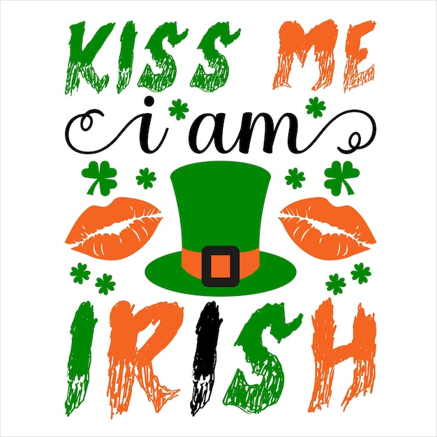 Diseño de camiseta del día de San Patricio