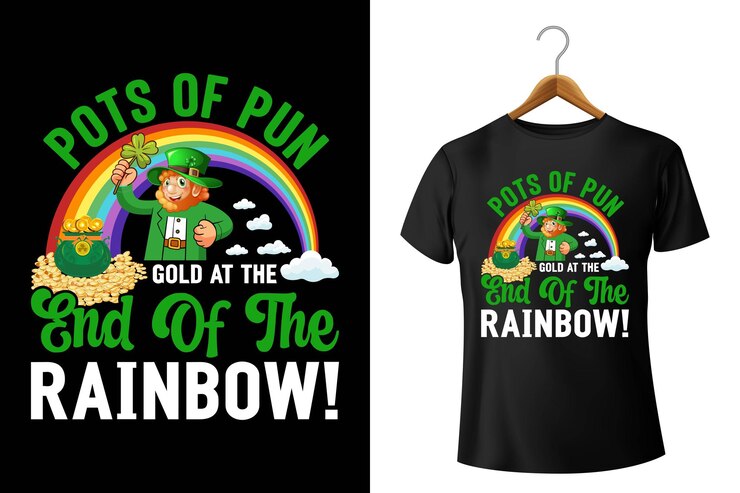 Vector diseño de la camiseta del día de st patricks