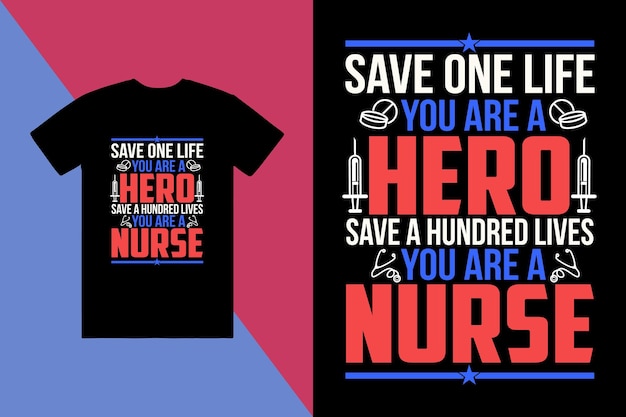 diseño de camiseta de enfermera diseño de camiseta personalizada diseño de camiseta