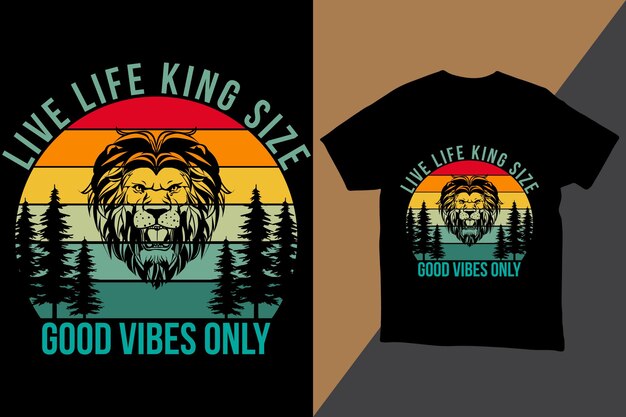 diseño de camiseta de estilo retro vintage