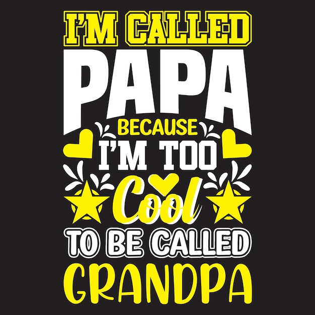 Diseño de camiseta feliz día del padre