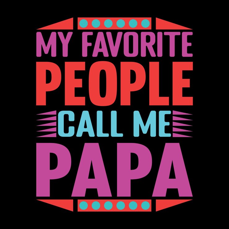 Diseño de camiseta feliz día del padre