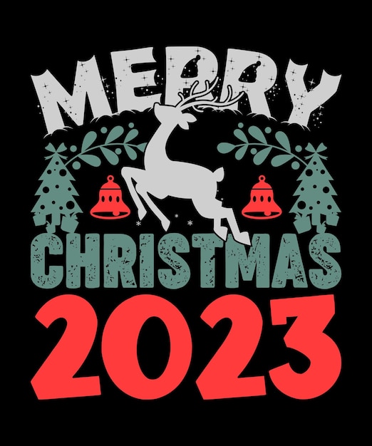 Diseño de camiseta de Feliz Navidad