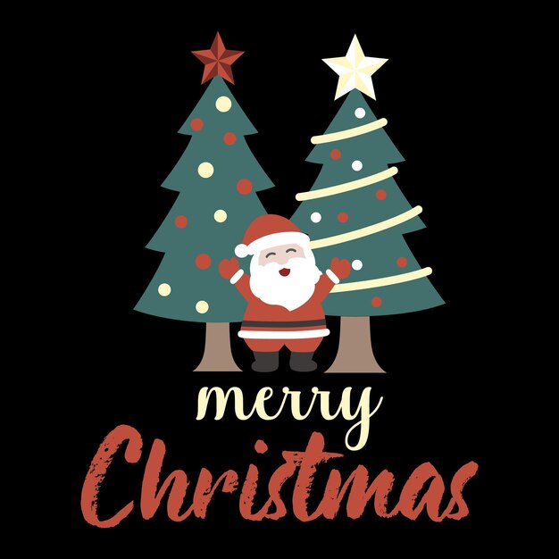 Diseño de camiseta de Feliz Navidad