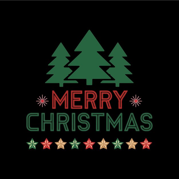 Diseño de camiseta de feliz navidad
